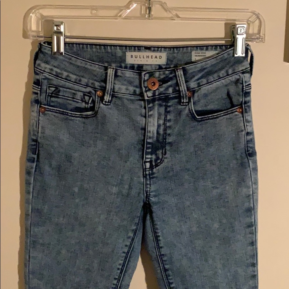 Bullhead Denim Co. High-Rise Skinny Jeans Size 1